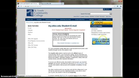 stlcc email|More.